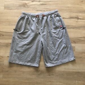 Men’s Lightweight Grey Athletic Shorts - Unbranded